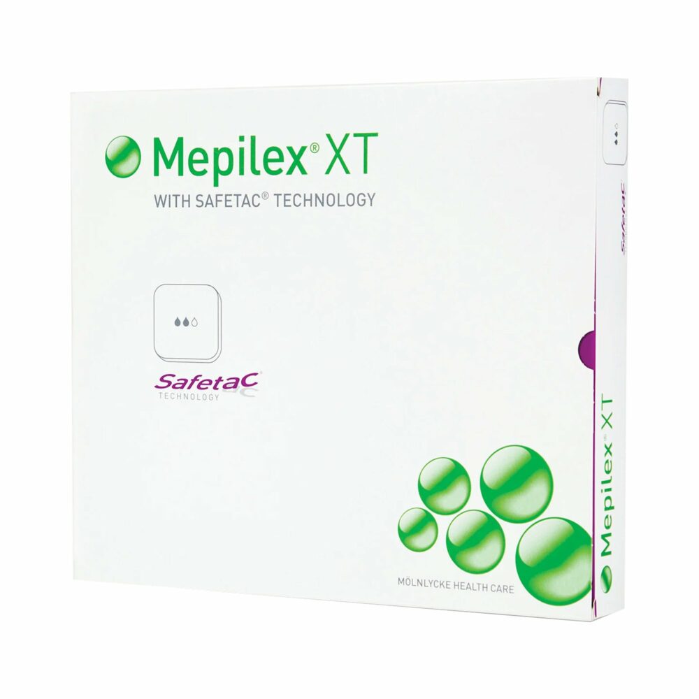 瑞典 Molnlycke Mepilex XT 敷料 - 10 x 10cm (盒裝：5片) [211100]【芬蘭製造】