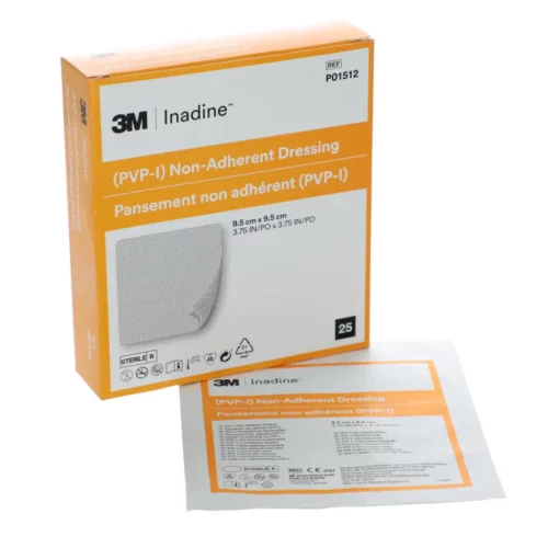 美國 3M Inadine (PVP-I) 非黏性敷料 - 9.5 x 9.5cm [P01512]【英國製造】