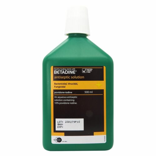 Betadine 必妥碘傷口殺菌液 - 500ml