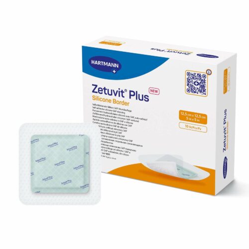 德國 Hartmann Zetuvit Plus Silicone Border 防水矽膠自黏特強吸收性敷料【9個尺寸】