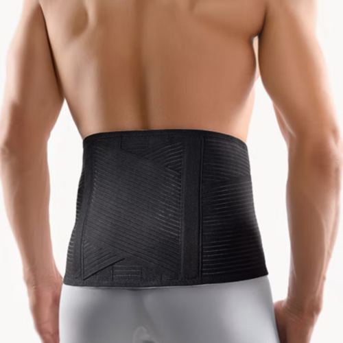 Alternative view of Rock 雙重腰帶鋁條腰封【台灣製造】