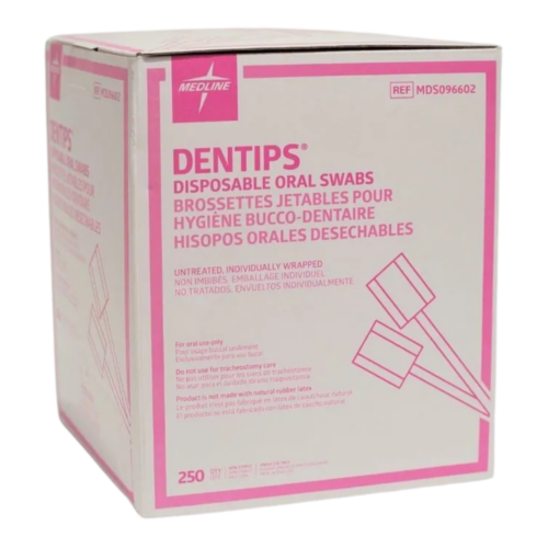 Alternative view of 美國 Medline 美蘭牌海綿洗口棒/口腔清潔棒 (無味) (1支)【250支/盒，如顧客想原盒買，可選數量為250支】