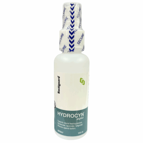 瑞典 Bactiguard Vigilenz Hydrocyn Aqua 多功能消毒液及傷口清洗液 - 100ml (噴裝)【馬來西亞製造】