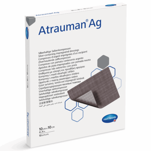 德國 Hartmann Atrauman Ag 不黏傷口含銀油性紗布【3個尺寸】【德國製造】
