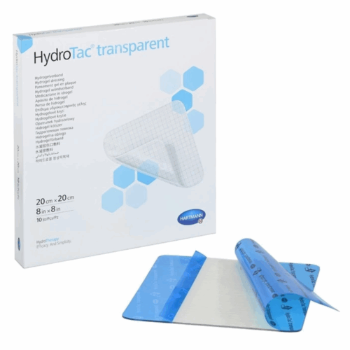 德國 Hartmann HydroTac Transparent 舒緩透明水凝膠敷料 (燙傷適用)【4個尺寸】