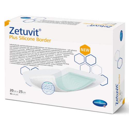 Alternative view of 德國 Hartmann Zetuvit Plus Silicone Border 防水矽膠自黏特強吸收性敷料【9個尺寸】