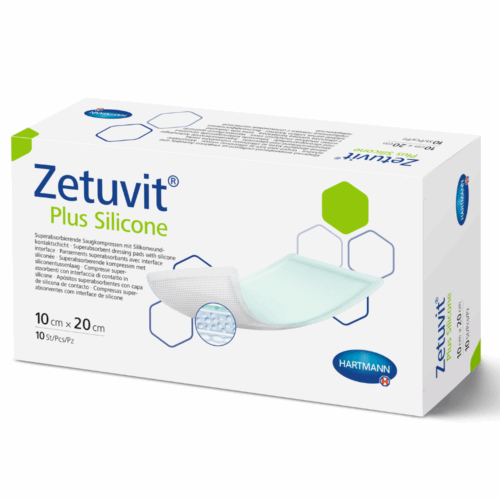 Alternative view of 德國 Hartmann Zetuvit Plus Silicone 矽膠特強吸收性敷料【5個尺寸】