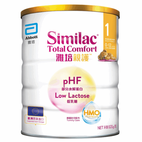美國 Abbott 雅培 Similac Total Comfort 心美力親護 HMO 嬰兒奶粉 (820g) - 1+ [20043601]