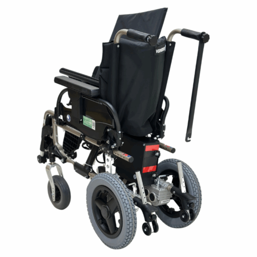Alternative view of 比利時 V300E 摺合電動輪椅 - 18"座闊,香檳金色車架【紐西蘭Dynamic控制器】【台灣MTM電機】【26AH鋰電可行26km】【通過多項ISO測試】【Vermeiren V300E港澳唯一獨家總代理】