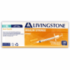 澳洲 Livingstone 糖尿針/胰島素注射針筒連針咀 - 1ml (30G x 8mm) (盒裝：100個) [WEX-DSL001ML30G]
