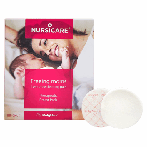 美國 PolyMem Nursicare 樂士妥護乳貼 - 直徑6cm (片) [WCS-400S]