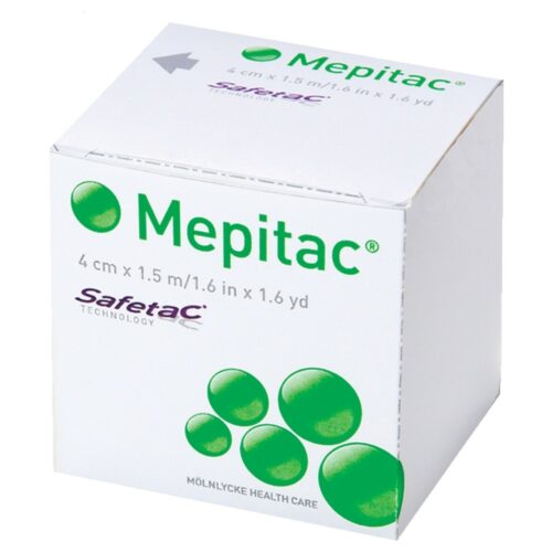 瑞典 Molnlycke Mepitac 膠布 - 4cm x 1.5m (盒裝：1卷) [298400]