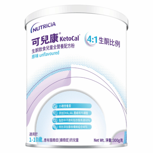 荷蘭 Nutricia KetoCal 可兒康 4:1 生酮比例生酮飲食兒童全營養配方粉 (原味) - 300g