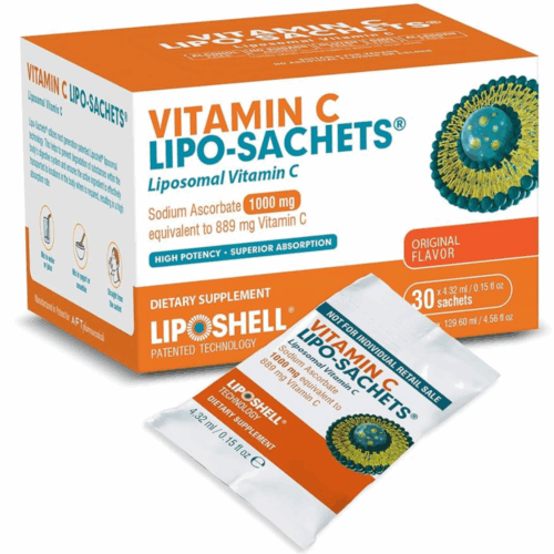 紐西蘭 Lipo-Sachets 利鉑脂質體維他命C (黑加侖子味) (盒裝：5g x 30包)【歐洲製造】