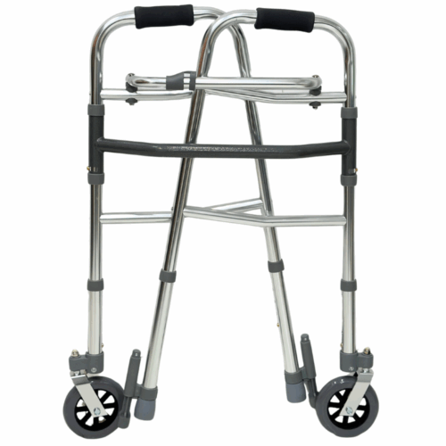 Alternative view of GHC 摺合式有輪助行架 (5"萬向前輪，彈弓後腳)【3個尺寸】