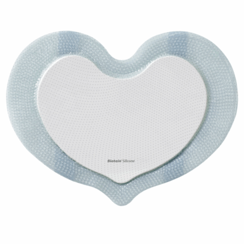 丹麥 Coloplast 康樂保 Biatain Silicone 黏性矽膠泡綿敷料 - Sacral 15 x 19cm (盒裝：5片) [33404]