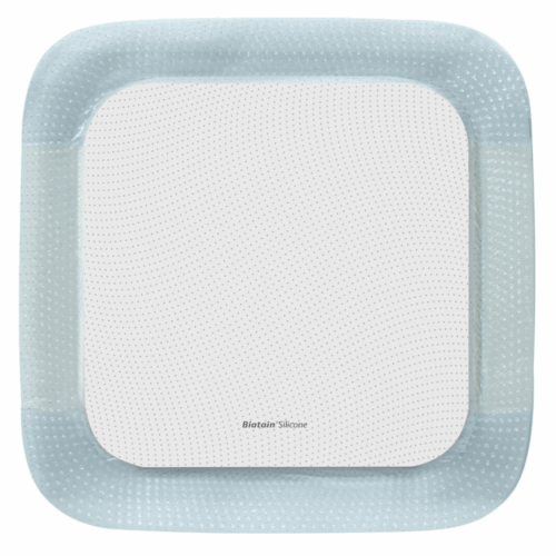 丹麥 Coloplast 康樂保 Biatain Silicone 黏性矽膠泡綿敷料 - 17.5 x 17.5cm (盒裝：5片) [33438]