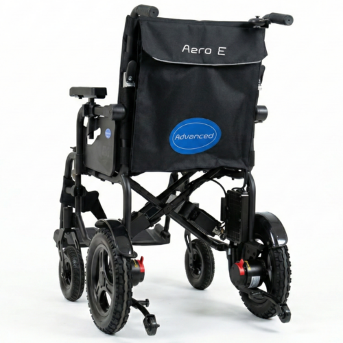 Alternative view of Advanced Aero E 8/12 摺合電動輪椅【6種座闊選擇】【可上飛機】【LCD控制器】【承重297.6磅】