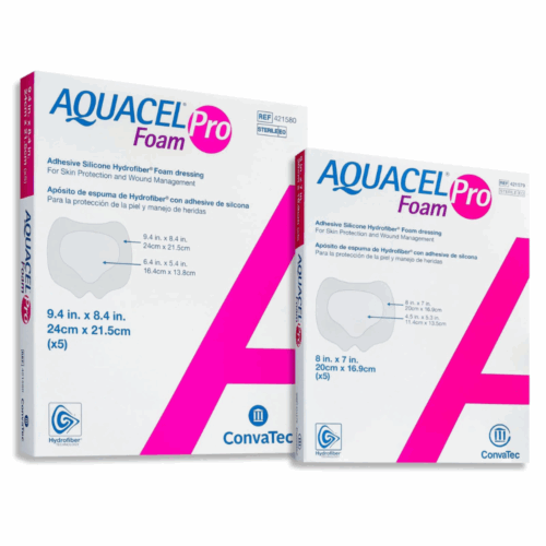 英國 Convatec 康復寶 Aquacel Foam Pro 多層矽膠泡棉敷料【6個尺寸】