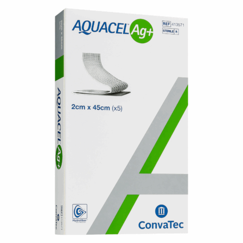 英國 Convatec 康復寶 Aquacel Ag+ Ribbon 銀離子抗菌親水性纖維條狀敷料【2個尺寸】