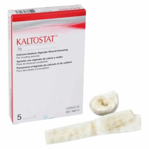 英國 Convatec 康復寶 Kaltostat Cavity 藻酸鈣鈉鹽敷料 - 2g (盒裝：5條) [168117]