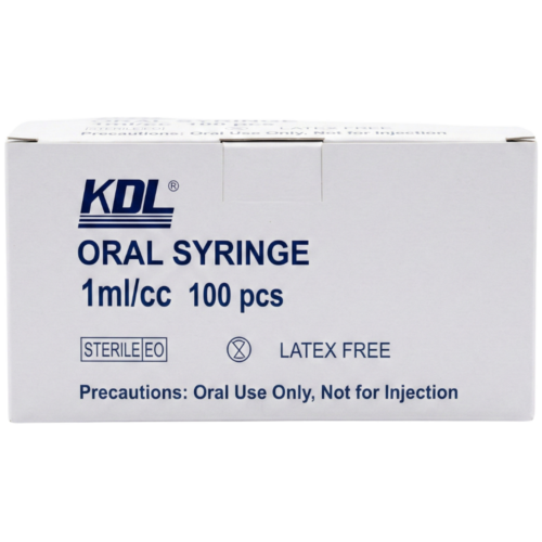 Alternative view of KDL 口服針筒 (無菌) (盒裝：100支)【4種容量選擇】