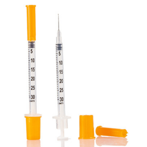 KDL 糖尿針/胰島素注射針筒連針咀 (盒裝：100支)【4種容量及尺寸選擇】