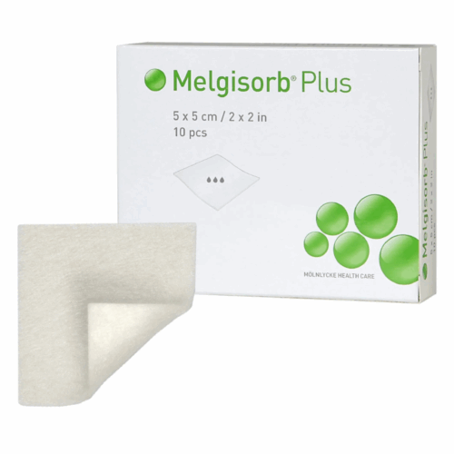 瑞典 Molnlycke Melgisorb Plus 鈣鈉藻酸鹽纖維敷料【2個尺寸】