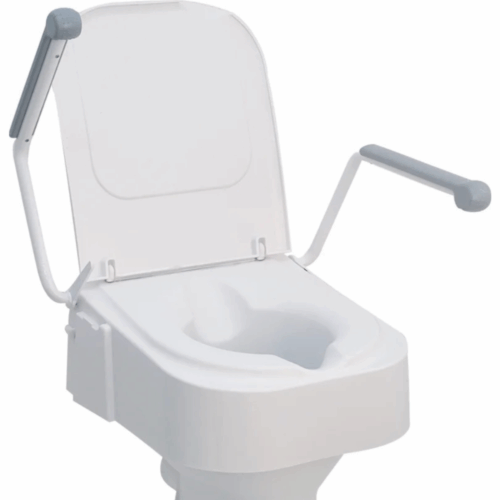 美國 TSE 150 Plus 有蓋座廁加高器連扶手 - 10cm高【歐洲製造】