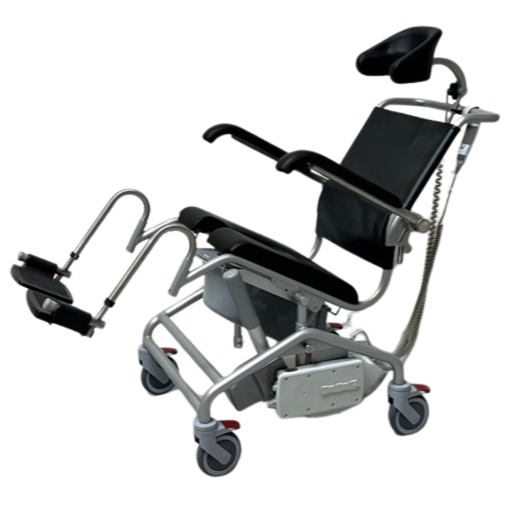 丹麥 Ergo Tilt 3000 電動傾斜沐浴便椅 (座高可手動調校)【丹麥製造】:圖片 2