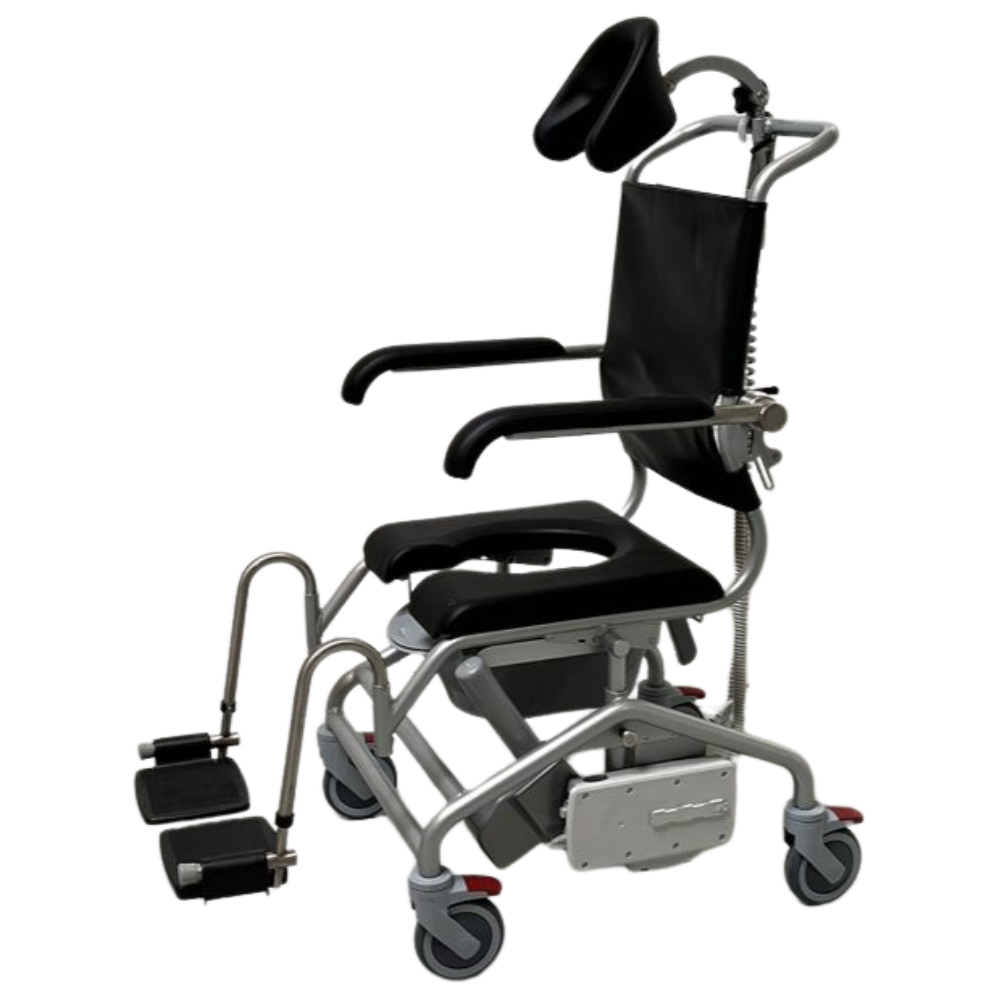 丹麥 Ergo Tilt 3000 電動傾斜沐浴便椅 (座高可手動調校)【丹麥製造】