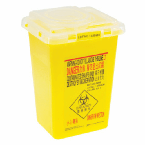 UNIT Sharps Container 棄針箱 - 1升 [MI312]