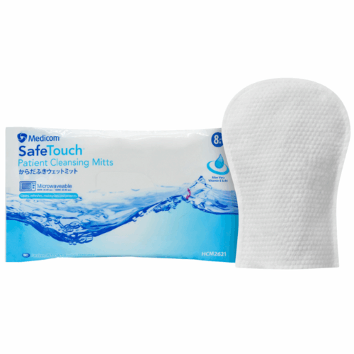 加拿大 Medicom SafeTouch 免沖洗滋潤抹身手套 (包裝：8隻) [HCM2621]