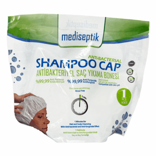 土耳其 Mediseptik 抗菌免沖水洗髮帽 (包裝：1個) [MAB0010]