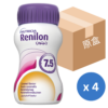 荷蘭 Nutricia Renilon 腎宜康 7.5 洗腎人士專用營養補充品 - 焦糖味 (盒裝：125ml x 4支) [H6540010067]【荷蘭製造】【4支/盒，6盒/箱，如顧客想原箱買，可選數量為6】
