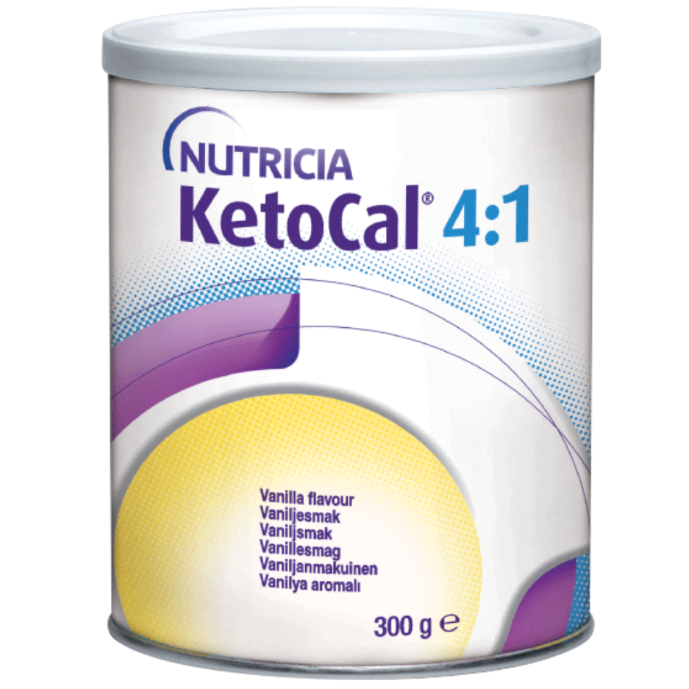 荷蘭 Nutricia KetoCal 可兒康 4:1 生酮比例生酮飲食兒童全營養配方粉 (雲尼拿味) - 300g