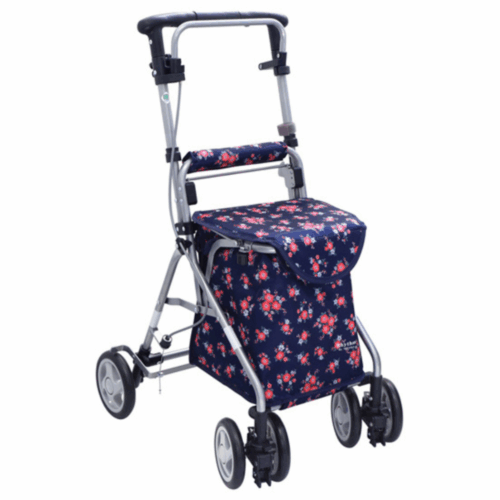 日本 Rythm RWC 摺合助行車 - 花卉NB [4945528 534926]