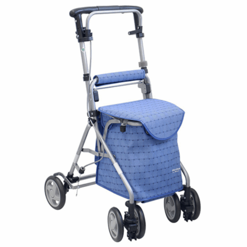 日本 Rythm RWC 摺合助行車 - 藍色 [4945528 534414]