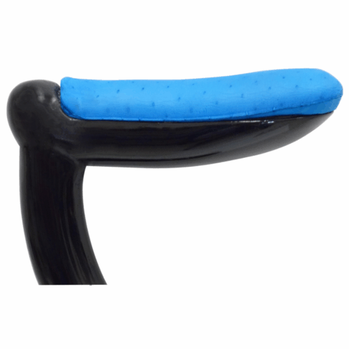 Alternative view of 日本 Shima 79C-C3 碳纖維四腳拐杖 (減壓軟墊手柄) - 碳纖維紋灰色 [4945528 078611]