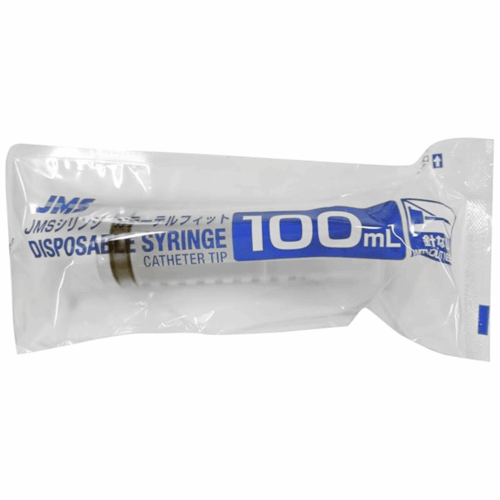 日本 JMS 餵食針筒 - 100ml【25支/盒，如顧客想原盒買，可選數量為25個】