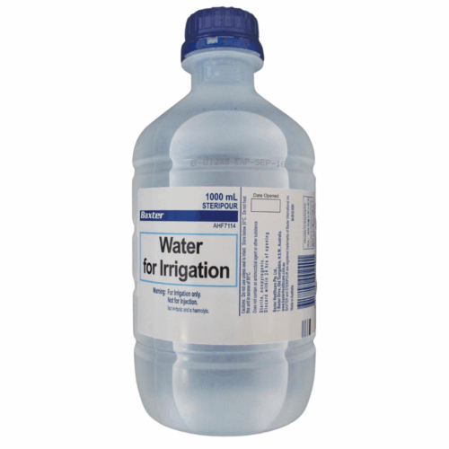 美國 Baxter Water for Irrigation 無菌水 - 1000ml