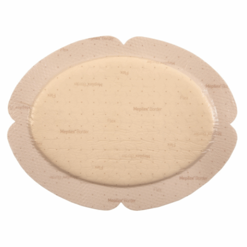 Alternative view of 瑞典 Molnlycke Mepilex Border Flex Oval 有邊型泡沫敷料貼【3個尺寸】【芬蘭製造】