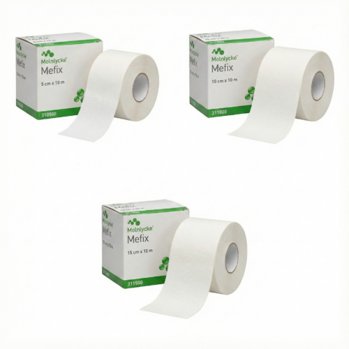 瑞典 Molnlycke Mefix 透氣若綿膠布 (盒裝：1卷)【3種尺寸選擇】