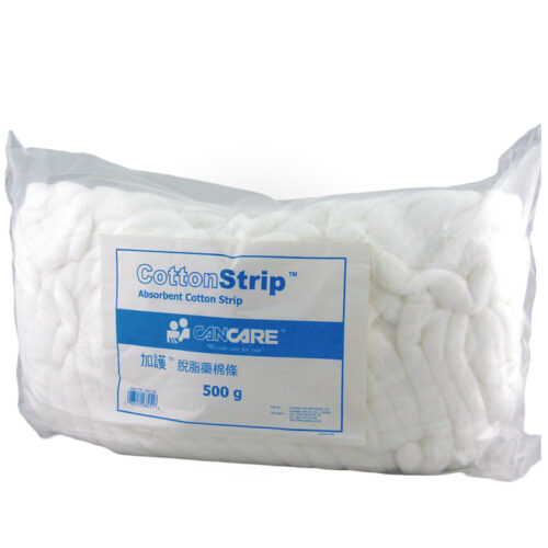 Cancare 加護 CottonStrip 脫脂藥棉條 - 500g [CC-CWS-500]
