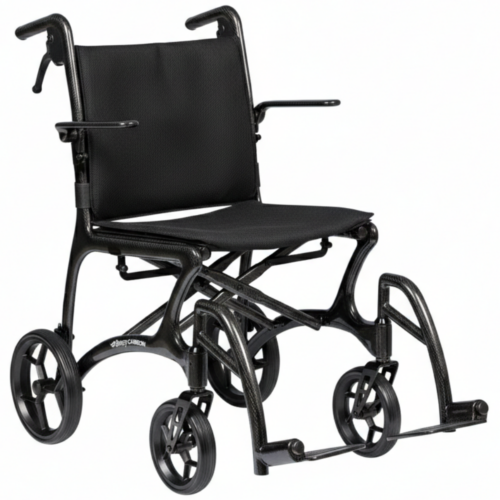 美國 Sunrise Breezy Carbon 碳纖維多功能輕輪椅【極輕7.2kg (拆腳踏後)】