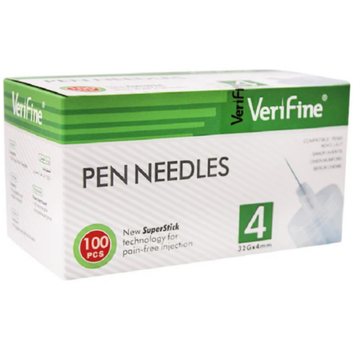 VeriFine 胰島素筆針頭 (盒裝：100個)【3種尺寸選擇】