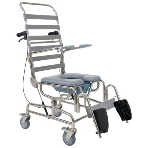 FDSM 不鏽鋼傾斜沐浴便椅