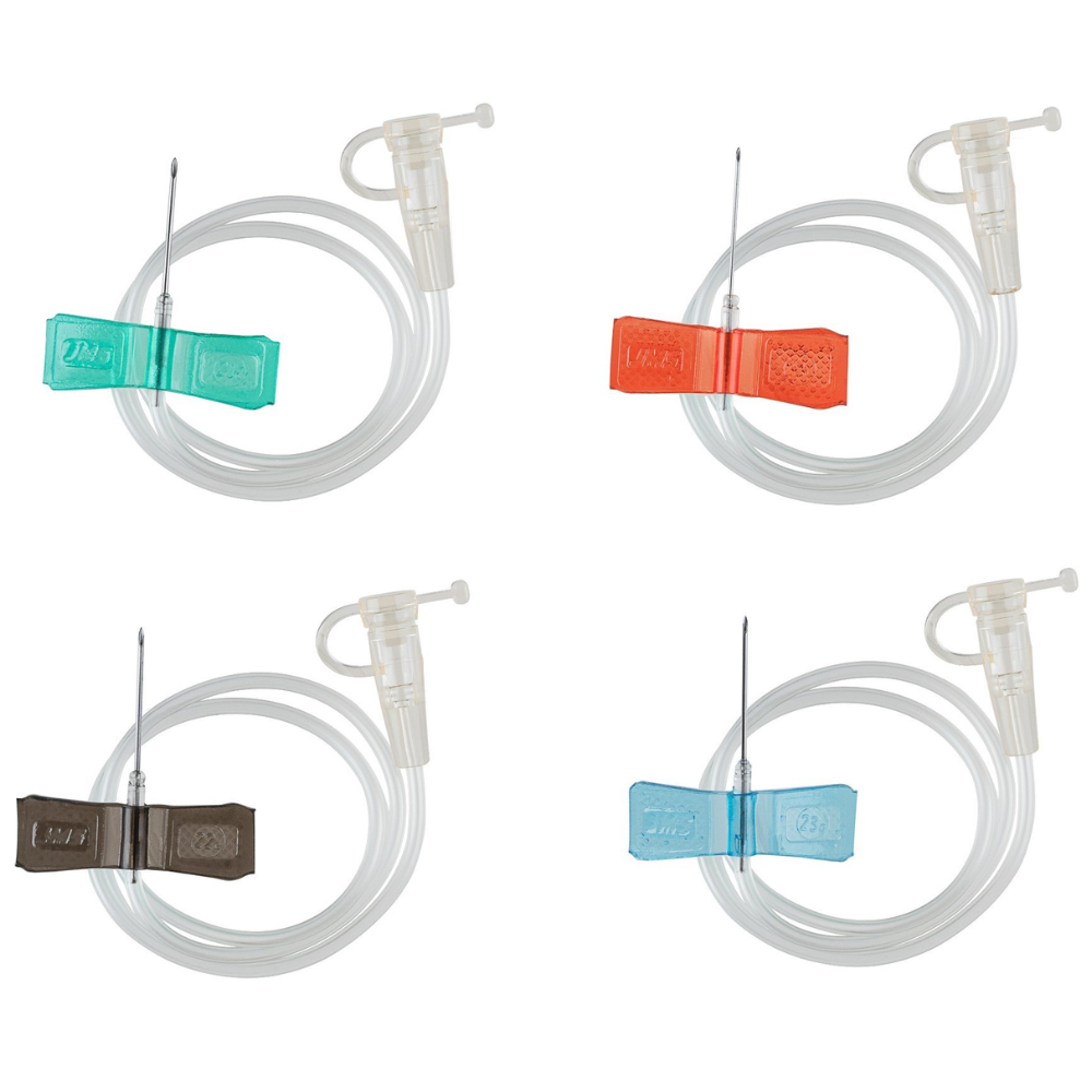 日本 JMS Scalp Vein Infusion Set 蝴蝶針/頭皮針/飛機仔【獨立包裝】【8種尺寸選擇】【100支/盒,如顧客想原盒買,可選數量為100】