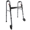 ZSMI 0414 摺合式助行架 (5"單向前輪，兩邊按掣摺合)