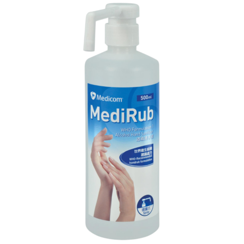 加拿大 Medicom MediRub WHO F1 消毒搓手液 - 500ml [GAR010034]